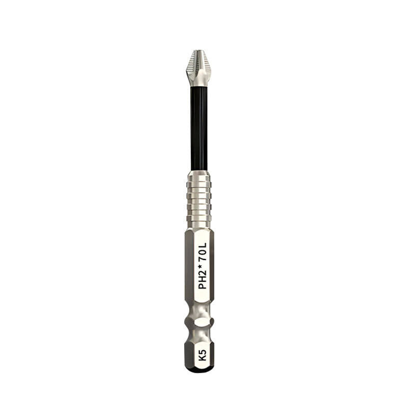 K5 Anti-slip and impact-resistant screwdriver Set, Strong magnetic high-hardness cross screwdriver head, high-torque cross-border bestseller Item Picture
