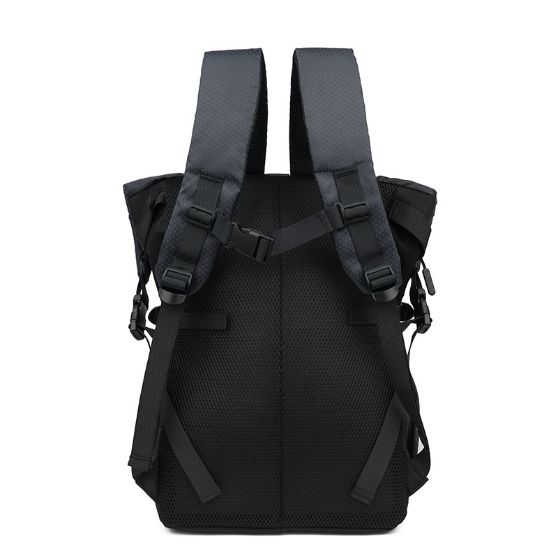 Wholesale of new cross-border leisure travel backpacks, large-capacity, multi-functional, simple and fashionable college student sports backpacks Specification drawing