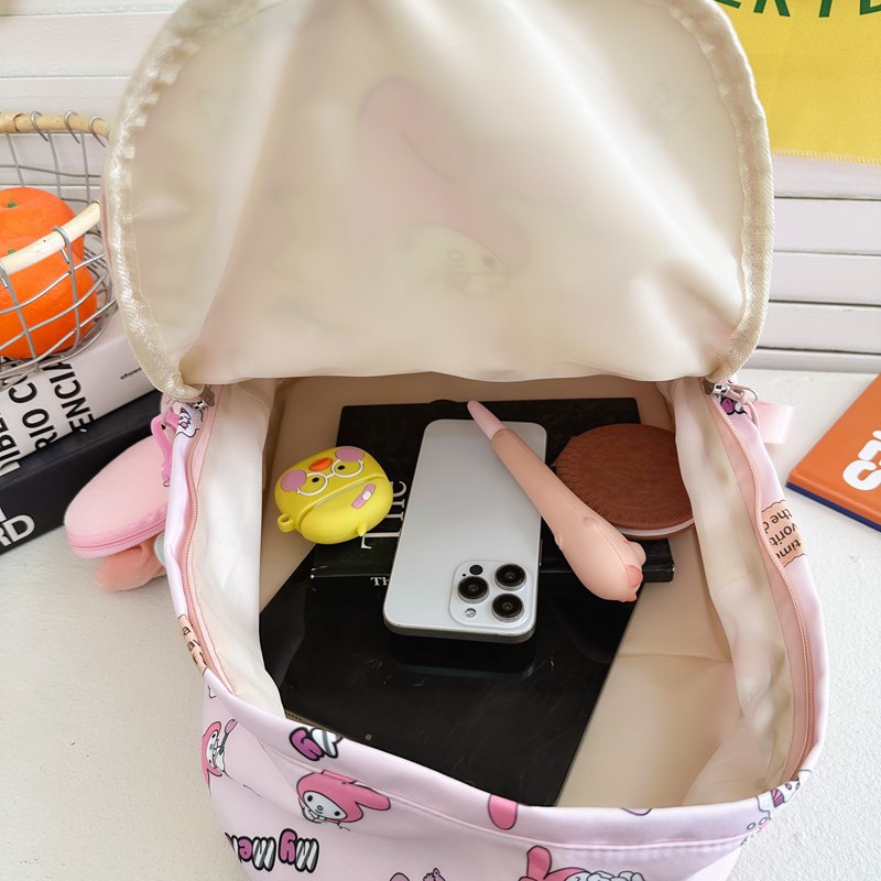 The new kindergarten schoolbag is cartoonish and cute, with a large capacity. The backpack is lightweight and water-resistant. It's a new foreign trade style that is casual and cute Application Scenario