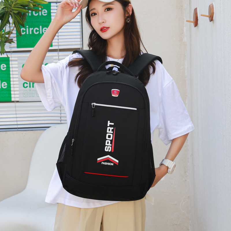 Casual and trendy college students, high school students, junior high school students, schoolbags, backpacks, men's backpacks, large-capacity computers, travel Application Scenario