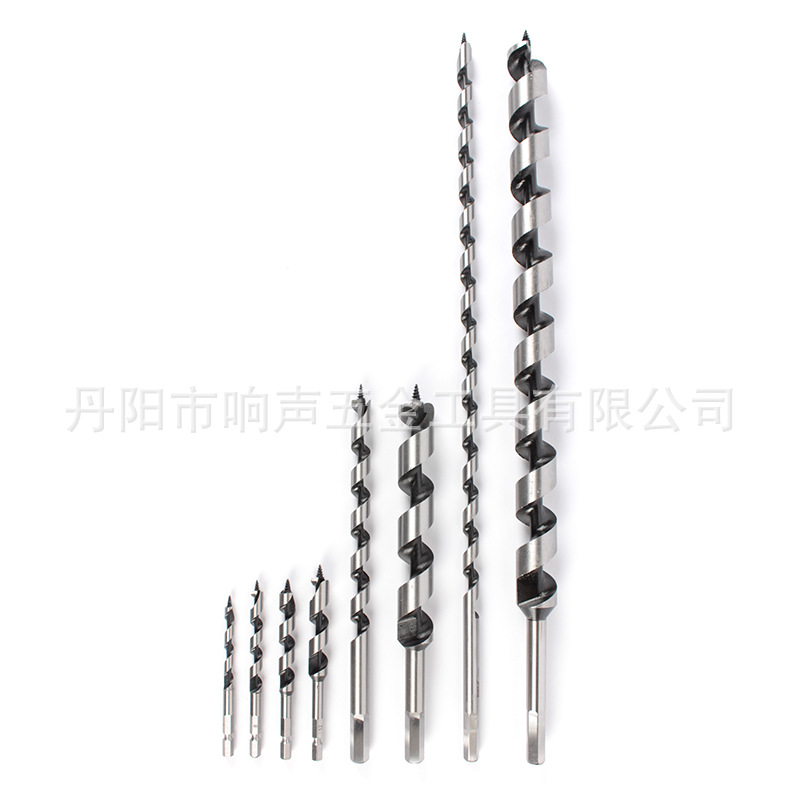Hexagonal handle woodworking support drill, extended woodworking drill bit, hole opener, electric tool, self-screw drill, hole drilling bit details Picture
