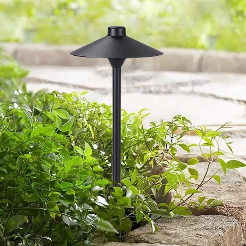LED lawn lights, outdoor waterproof, simple Nordic courtyard lights, garden landscape, villa garden, community park floor lights details Picture