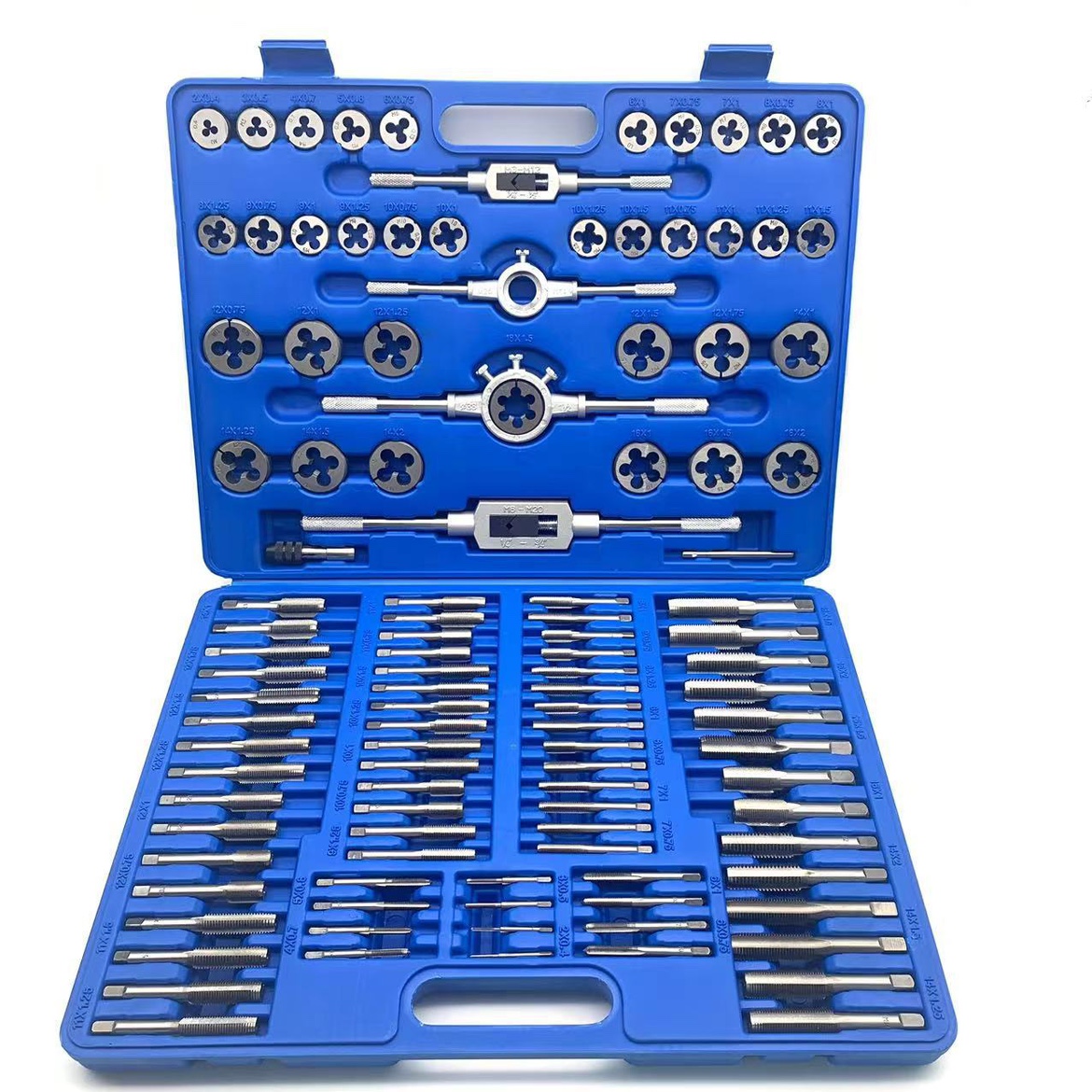 kt industrial grade 110-piece tap and die winch, metric thread tap and die 2-18m undefined