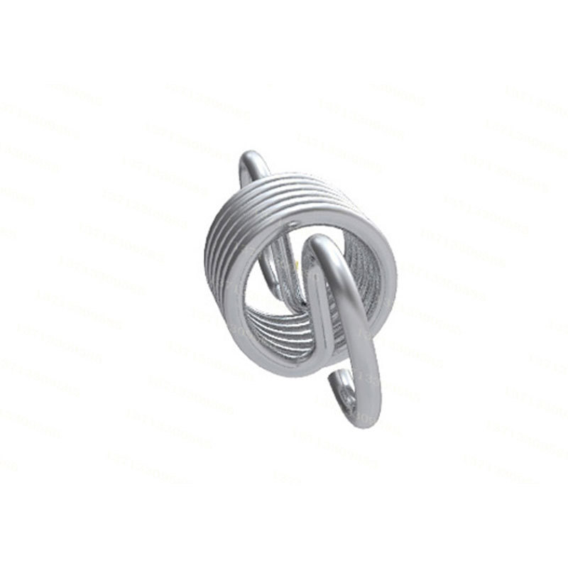 Stainless steel strong tensile spring with hook cylindrical tension spring, automotive electronic and electrical pressure vehicle-mounted spring Specification drawing