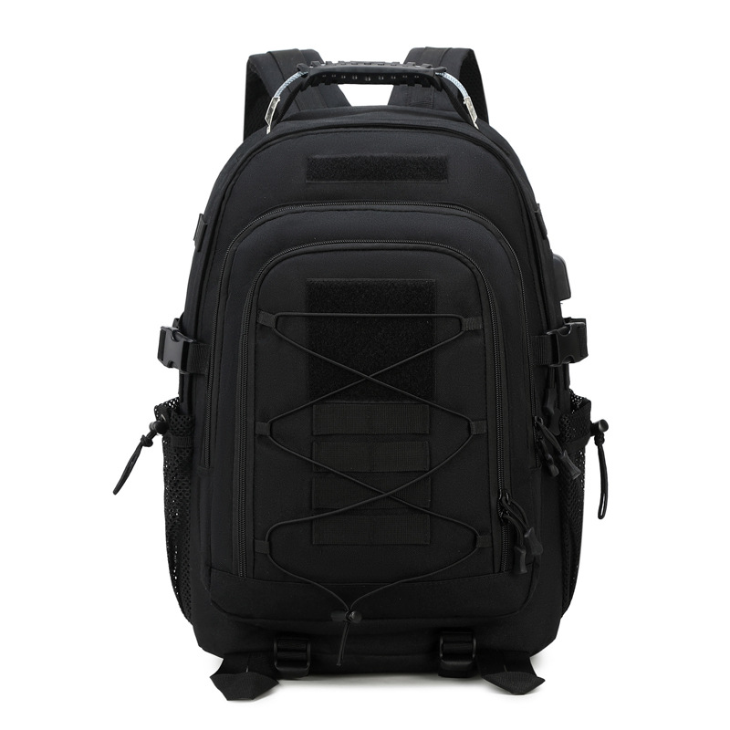 Outdoor sports hiking bag, large-capacity Oxford cloth camouflage tactical backpack, men's large-capacity multi-compartment backpack Item Picture
