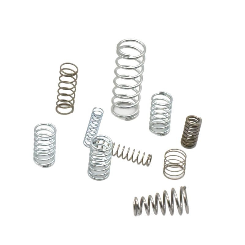 Compression spring: 304 stainless steel spring, small spring, high elasticity compression spring, wire diameter 0.3-3.0, cylindrical pen core spring Item Picture