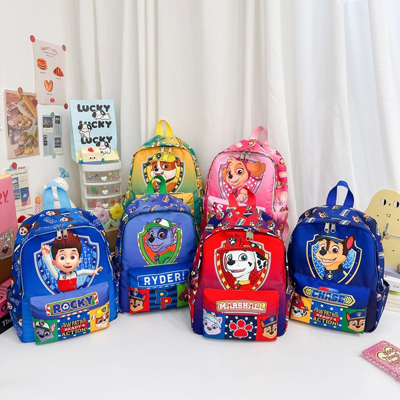 The new 2024 children's bags are fashionable cartoon girls' small schoolbags, kindergarten baby backpacks and girls' backpacks full figure