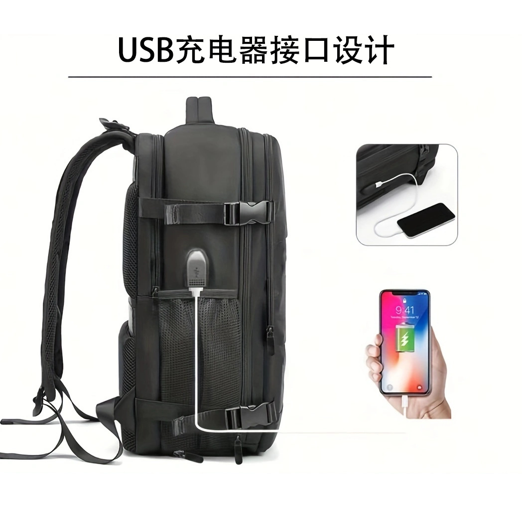 Hot-selling travel backpacks, large-capacity men's and women's business commuting casual backpacks, multi-compartment schoolbags, laptop bags Application Scenario