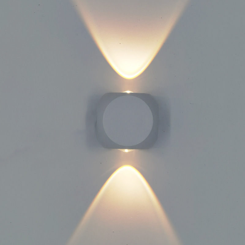 led wall lamps, outdoor waterproof, upper and lower light-emitting, dust-proof wall decoration lamps, balcony, corridor, courtyard wall lamps Application Scenario