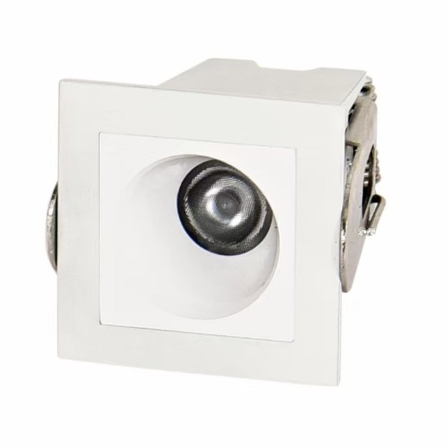 White + black grille light, embedded long linear grid spotlight, led, anti-glare lighting for living room, bedroom and dining room Specification drawing