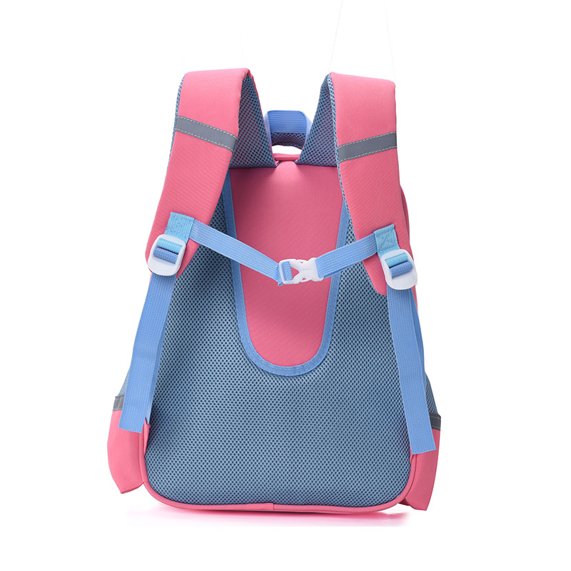 New large-capacity kindergarten schoolbag, lightweight first grade children's backpack, high appearance level, three-dimensional color contrast fashion backpack Specification drawing