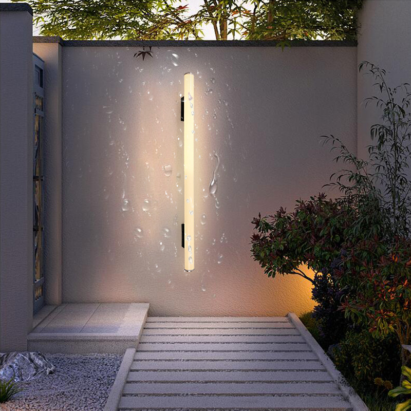 Led mirror front light, aluminum LED bath cabinet mirror light, mirror cabinet light, wall lamp, modern and simple waterproof wall lamp BD67, BD68 details Picture