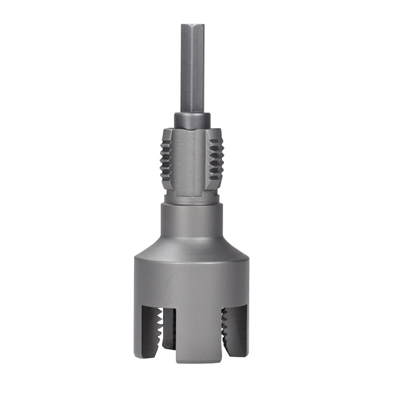 Dainen pipe threading machine, internal and external integrated threading machine, ppr hot melt pipe hole opening magic tool, 4/6 point tapping set Item Picture