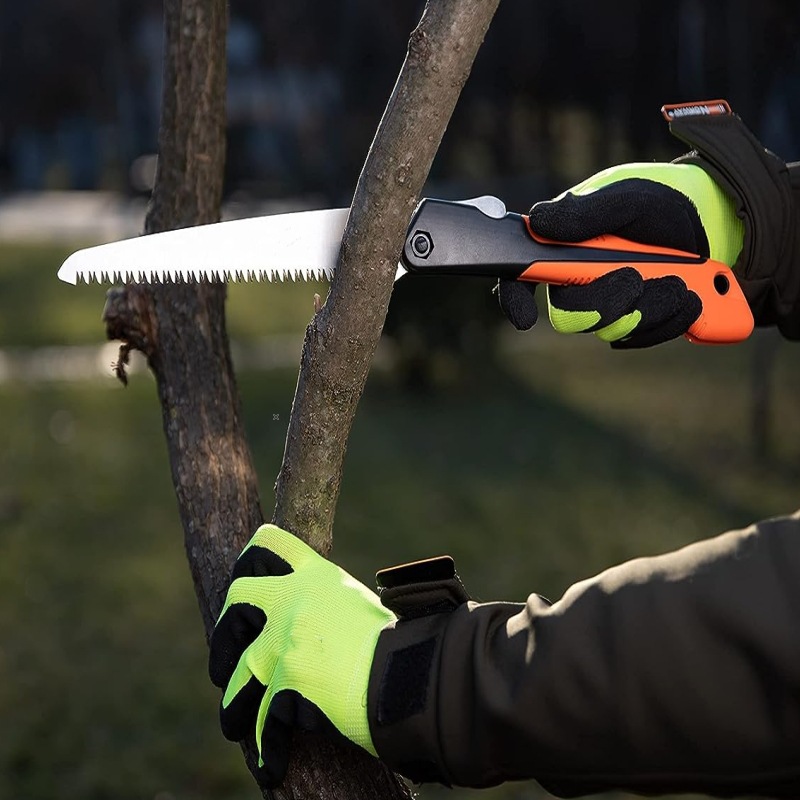 Cross-border sk5 folding saw, garden saw, woodworking saw, pruning saw, fruit tree saw, branch saw, waist saw, camping and garden tools details Picture