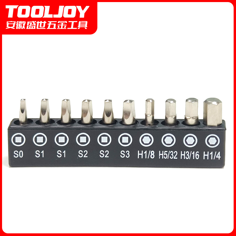 Cross-border electric screwdriver bit set: Cross, straight, square, plum blossom, hexagon socket bit, 25mm air wrench bit Application Scenario