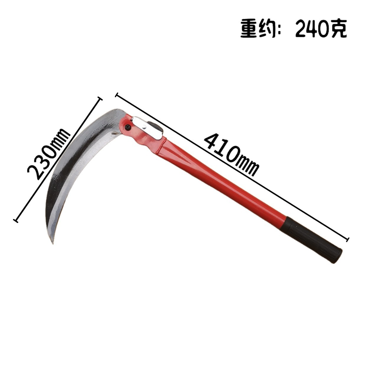 Folding sickle, grass cutter, wheat and rice cutter, outdoor camping tools, agricultural tools, garden tools Item Picture