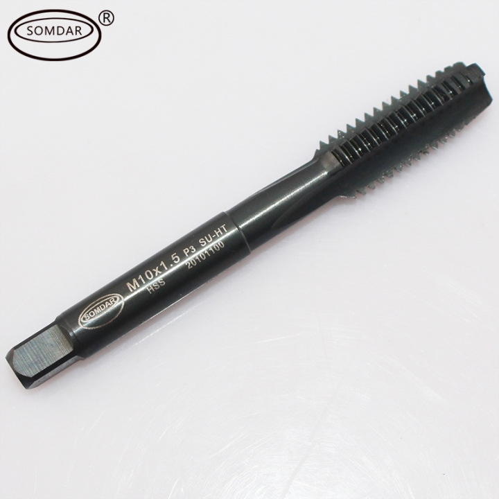 American Flying SOMDAR fully ground straight groove tap and thread tapping CNC HSS high-performance through-hole thread tapping Specification drawing