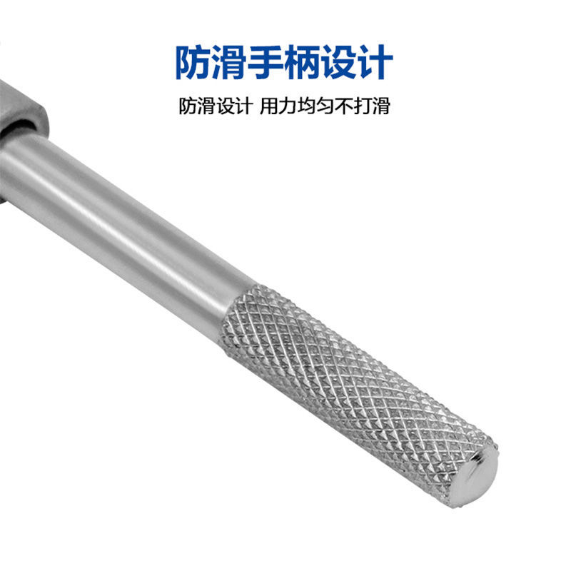 Hand tap 3-12 eight-piece set, tap wrench, complete set of taps, hand tap winch, complete set of screws Application Scenario
