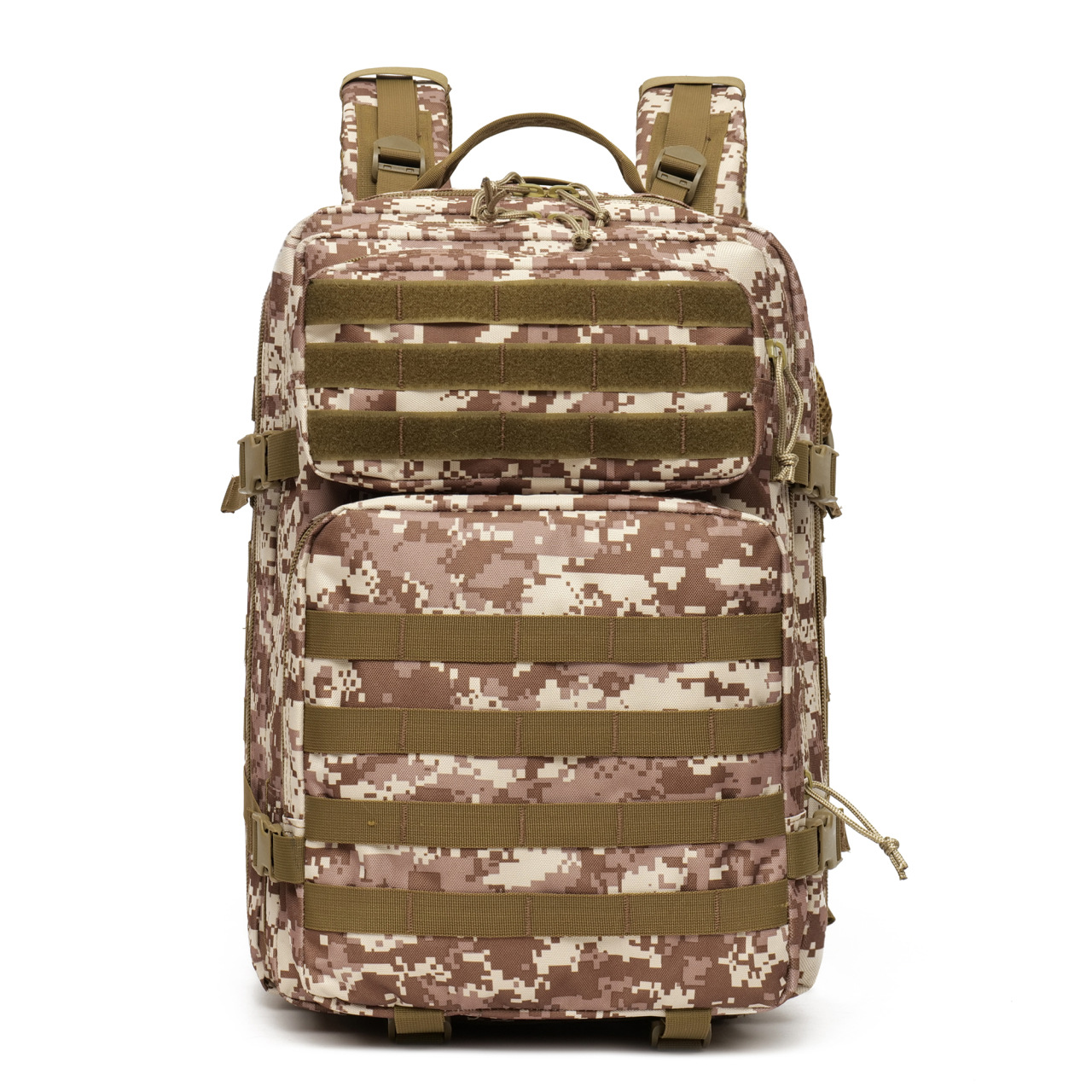 Men's camping camouflage mountaineering leisure travel sports large-capacity outdoor tactical backpack, multi-functional 3P backpack Item Picture