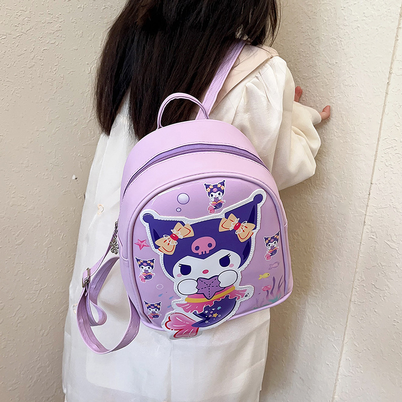 The new children's schoolbag for kindergartens is lightweight and cute. The cute cartoon girl Melody backpack is trendy Application Scenario