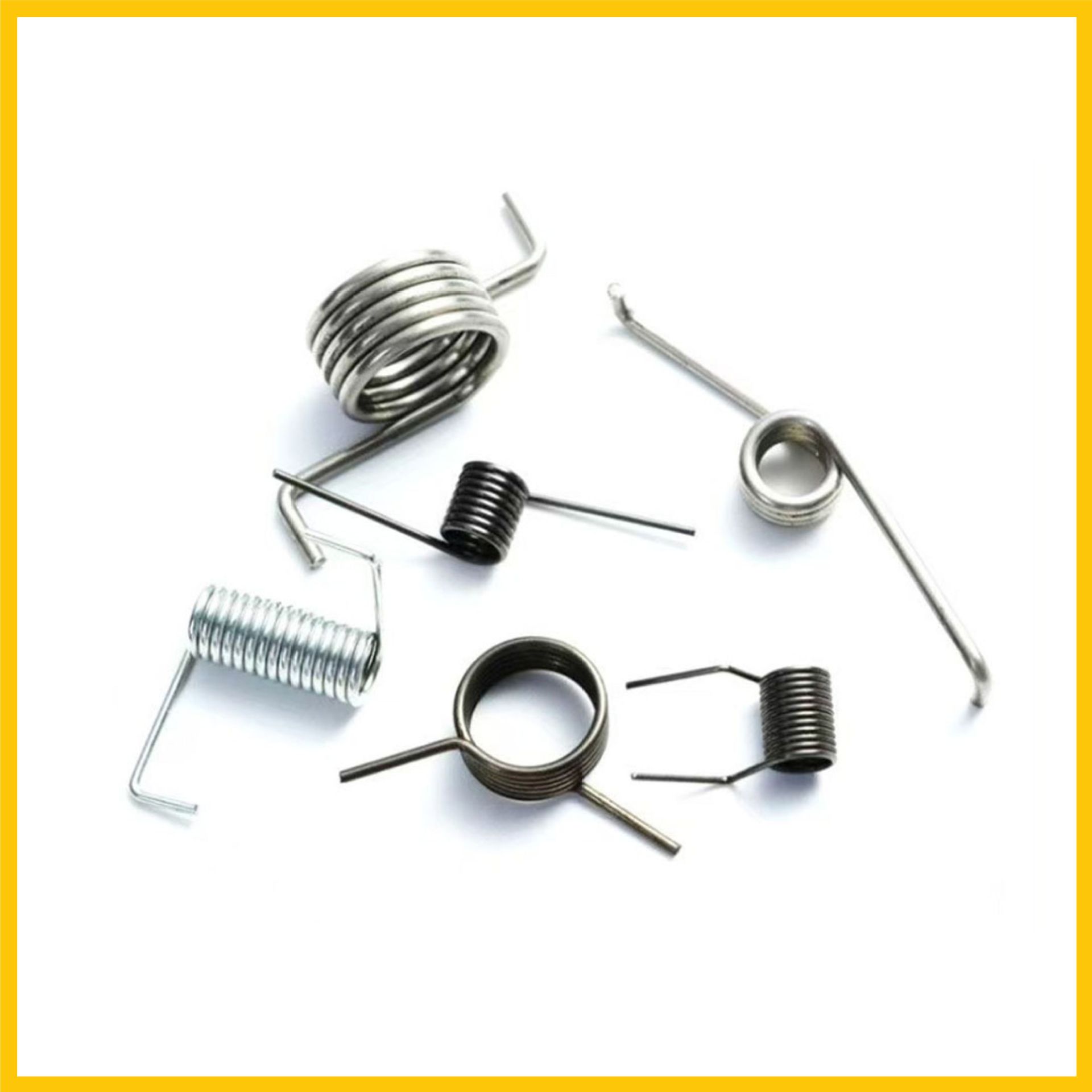 Hairpin torsion spring, galvanized torsion spring, torsion force spring, precision small torsion spring, stainless steel rebound spring details Picture