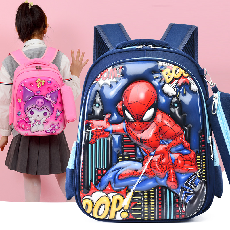 The new Kulomi children's schoolbag, a cartoon backpack for first grade kindergarten, is lightweight and cute. It's a backpack for boys and girls Application Scenario