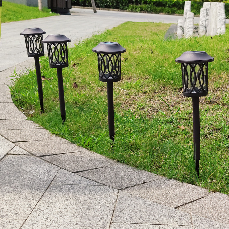 Solar-powered lawn lights, garden decorative landscape ground insert lights, villa atmosphere lights, courtyard night lights are super bright Application Scenario