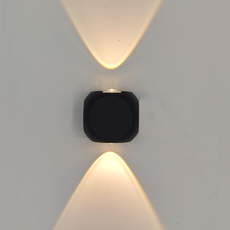 led wall lamps, outdoor waterproof, upper and lower light-emitting, dust-proof wall decoration lamps, balcony, corridor, courtyard wall lamps details Picture