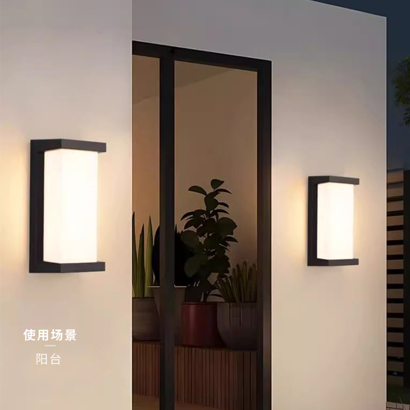 2024 New Chinese-style outdoor waterproof and moisture-proof wall lamps for corridors, passageways, staircases, balconies, villas, courtyards, and doorways details Picture