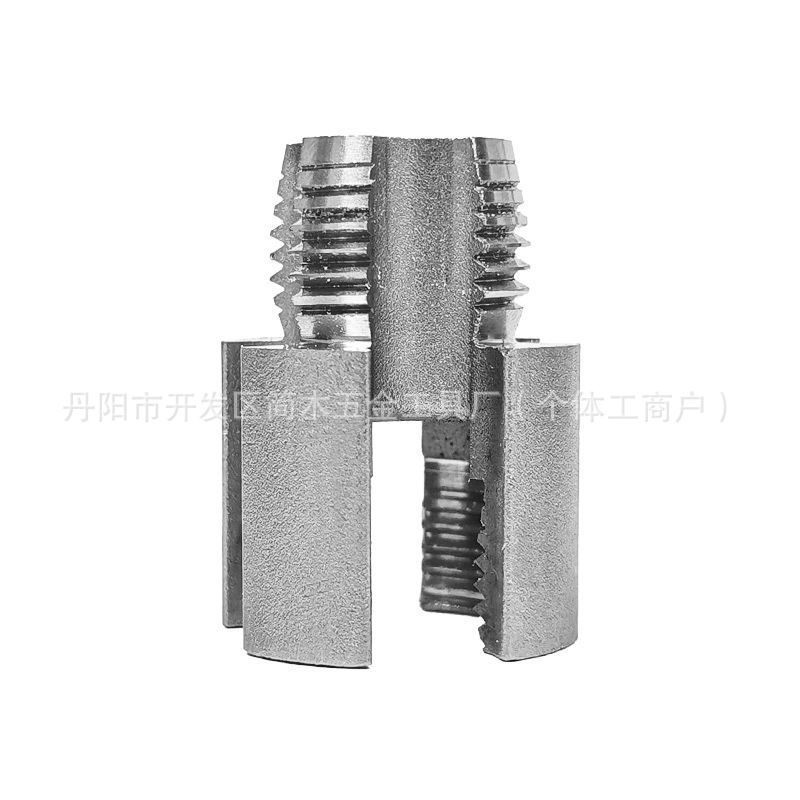 New type of water pipe threading tool, 4-point / 6-point internal and external thread integrated tapping tool, water pipe repair electric lead thread full figure