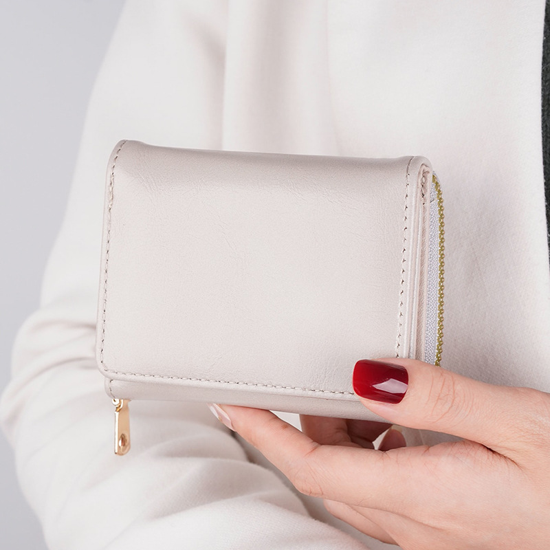 Credit card, ID card, cash wallet, ladies' wallet, small wallet, short wallet, card case, zipper wallet, multi-layer 30% off Application Scenario
