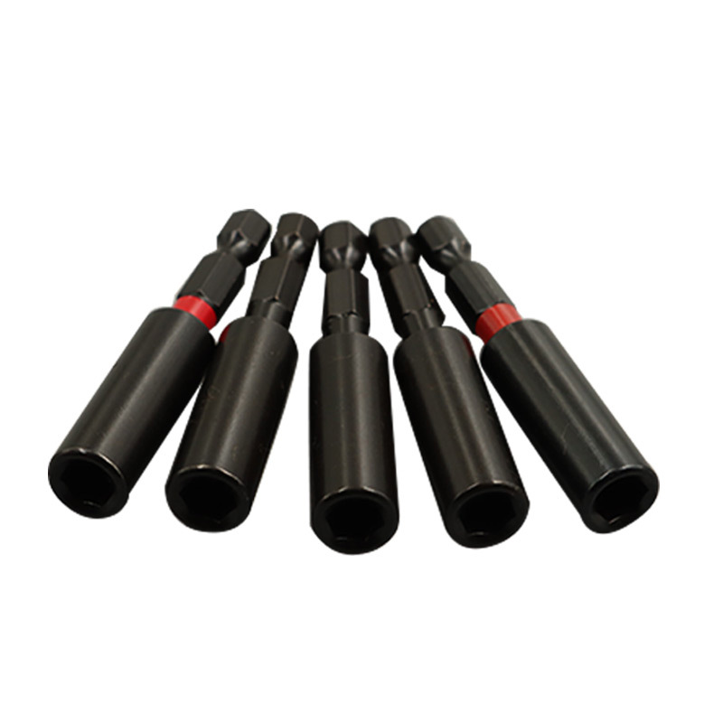 Sleeve connection rod, magnetic hex socket 1/4 multi-functional screwdriver extension rod, hot-selling extension rod, electric drill joint Item Picture