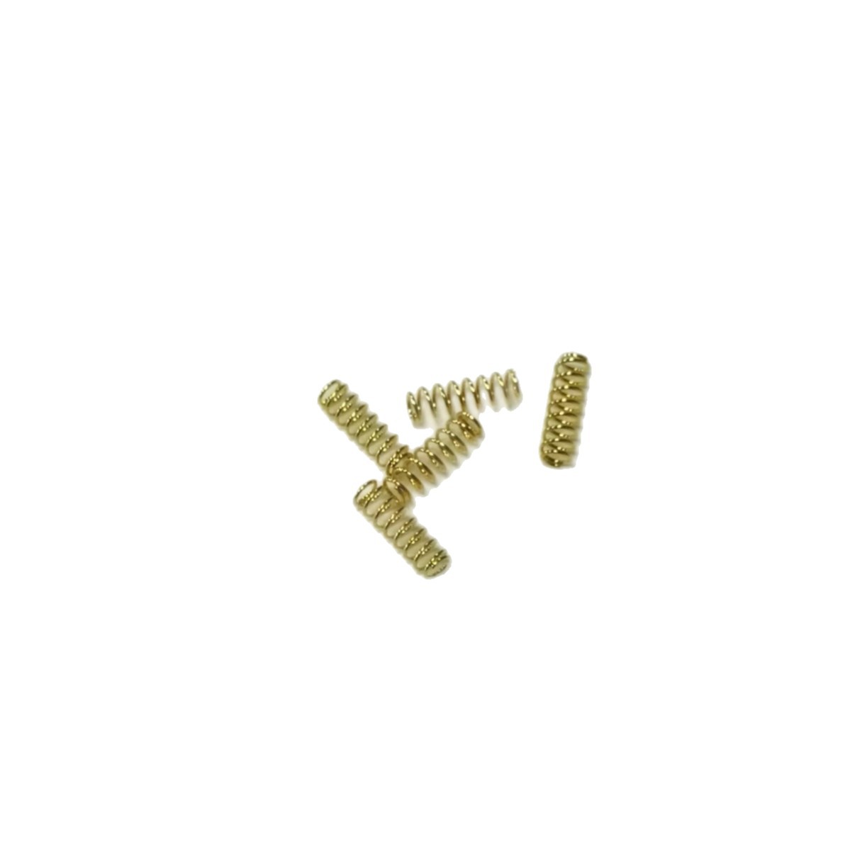 0.1-0.3 wire diameter beryllium copper spring processing, pogopin stainless steel compression small spring, conductive, gold-plated wholesale Item Picture