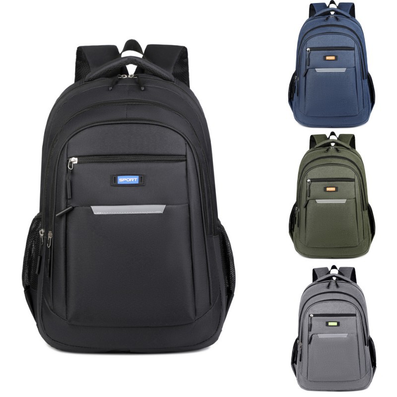 Wholesale of new casual backpacks for men, multi-compartment large-capacity travel bags, outdoor business trips, and computer backpacks full figure