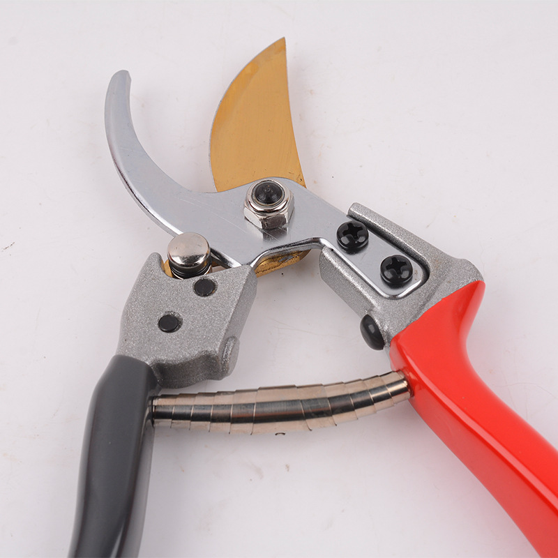 V3 Pruning shears SK5 steel powerful garden branch scissors, Duohongneng household bonsai and garden scissors manufacturer wholesale Specification drawing