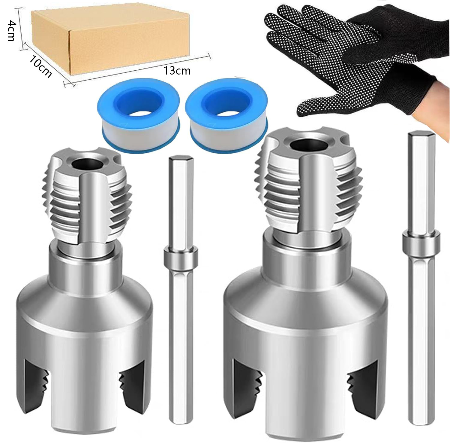 Cross-border PPR water pipe 4-point and 6-point internal and external thread integrated thread opener, sheet thread plastic pipe thread opener and threading tool undefined