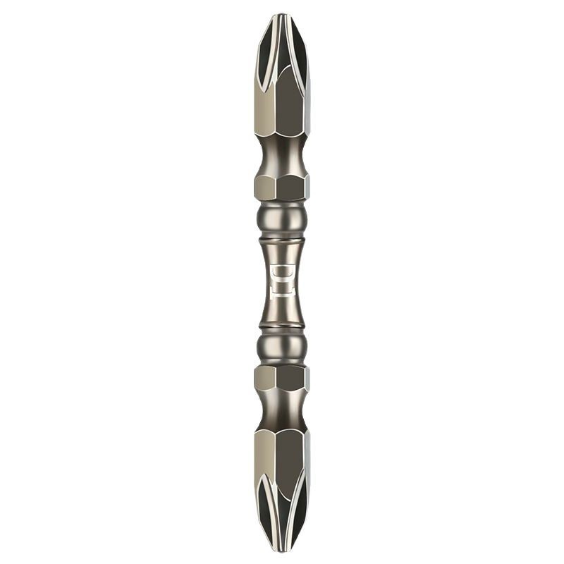 D1 port entry material electric screwdriver bit, super-hard and high-strength permanent magnet screwdriver bit, alloy steel double-pole head Item Picture
