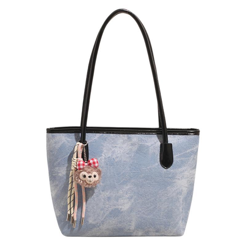 Cross-border large-capacity commuter bag for women, 2025 new style, high-end and fashionable single-shoulder underarm bag, casual and versatile handbag Item Picture