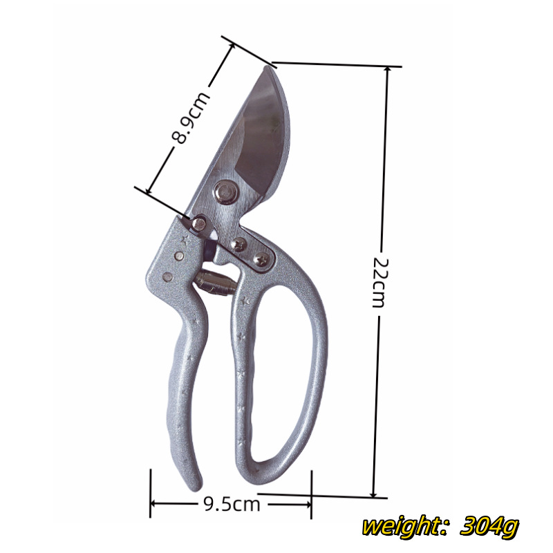 SK5 steel pruning shears, hand protection garden shears, bird's beak branch shears, potted plant picking, orchard forest pruning, garden hardware tools Application Scenario