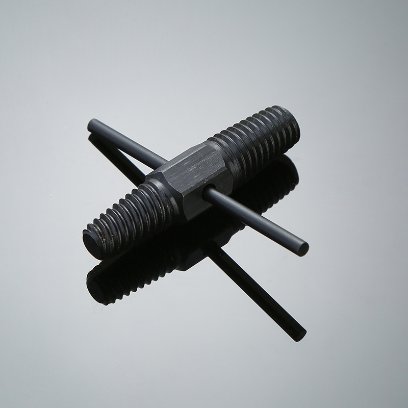 Faucet broken thread remover, screw breakage water pipe double-ended reverse thread remover, broken thread cone remover Application Scenario