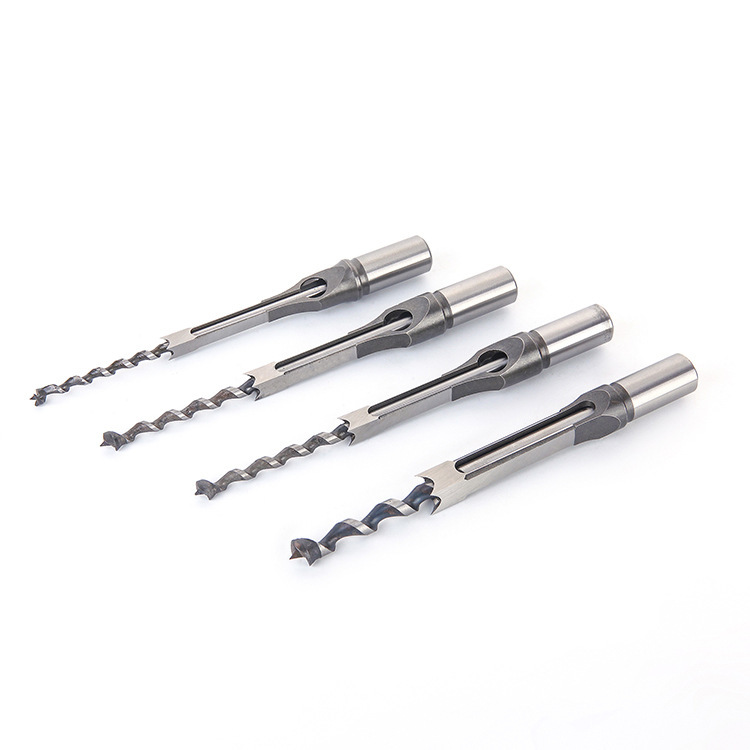 Mortise Chisel Bit high-end woodworking square hole drill, square hole drill bit, corner tenon drill, square tenon drill, corner chisel Item Picture