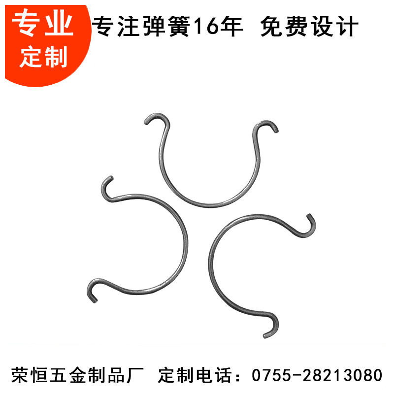U-shaped clips, galvanized U-shaped clips, U-shaped screws, U-shaped bolts, U-shaped water pipe clips, horse clips, and clamps with free shipping Specification drawing