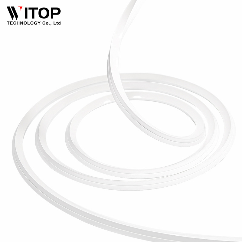 1616 flexible silicone rubber light strip, outdoor waterproof seamless splicing, one-piece extruded IP67 cultural tourism landscape step light strip Item Picture