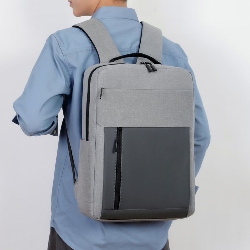 Wholesale of new business backpacks for men's commuting, large-capacity computer bags, multi-functional multi-compartment leisure travel bags Specification drawing