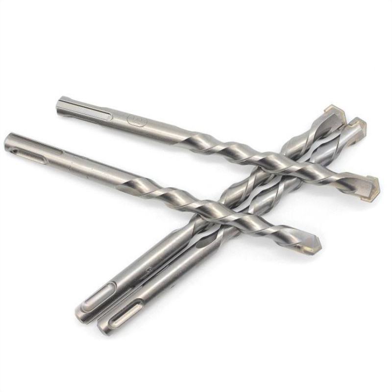 The new partner of the round handle premium product, the yellow label electric hammer drill bit, is a concrete drilling and impact construction drill bit for penetrating walls Item Picture