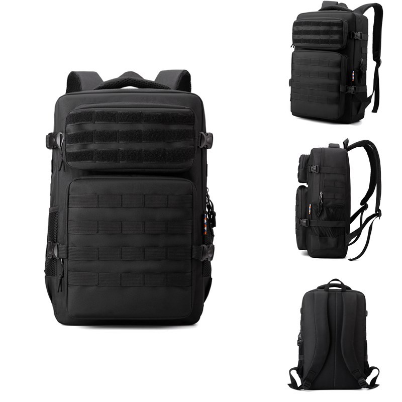 Wholesale of new outdoor bags, camouflage bags, hiking bags, multi-functional large-capacity backpacks, and casual, simple travel backpacks Specification drawing