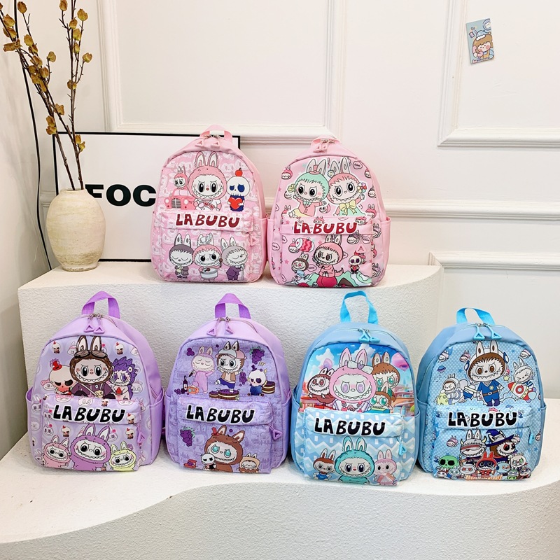 2024 New trendy and fashionable children's bags, lightweight schoolbags for boys and girls in kindergartens, outdoor leisure travel backpacks full figure