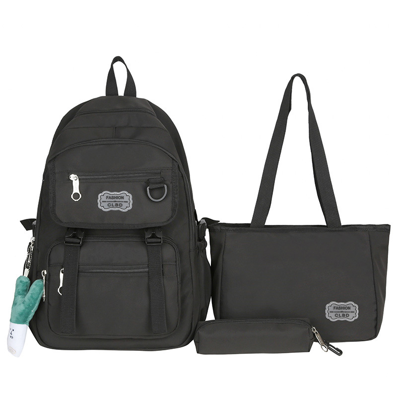 Champion backpack, ins backpack, large capacity for junior high school students, new style for college students, popular high school students, travel forest Item Picture