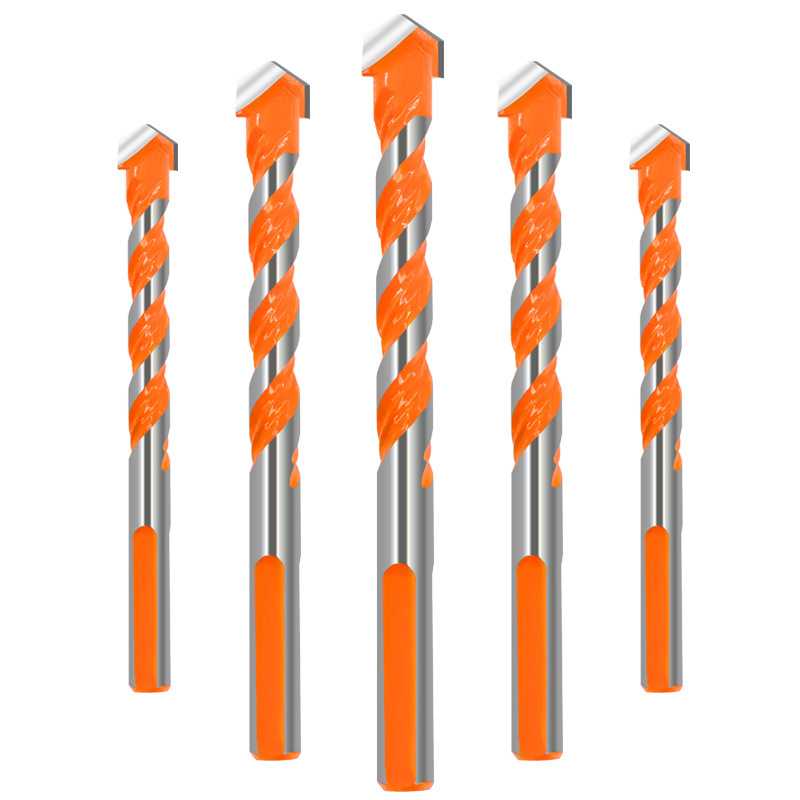 Tile impact drill bit set, concrete, cement, marble, electric drill for drilling, triangular rotary head, multi-purpose Bawang drill Item Picture