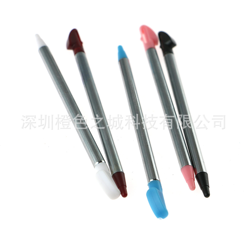 The 3DSXL retractable pen is a metal stylus, while the 3DSLL is a stylus, a touch pen, and a gold resistance pen Specification drawing